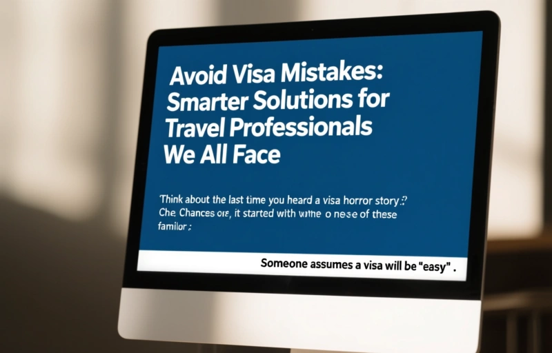 Visual representation of Avoid Visa Mistakes