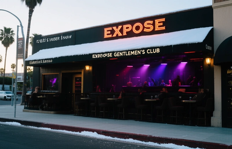 Visual representation of Ember Snow Live at Exposé Gentlemen's Club