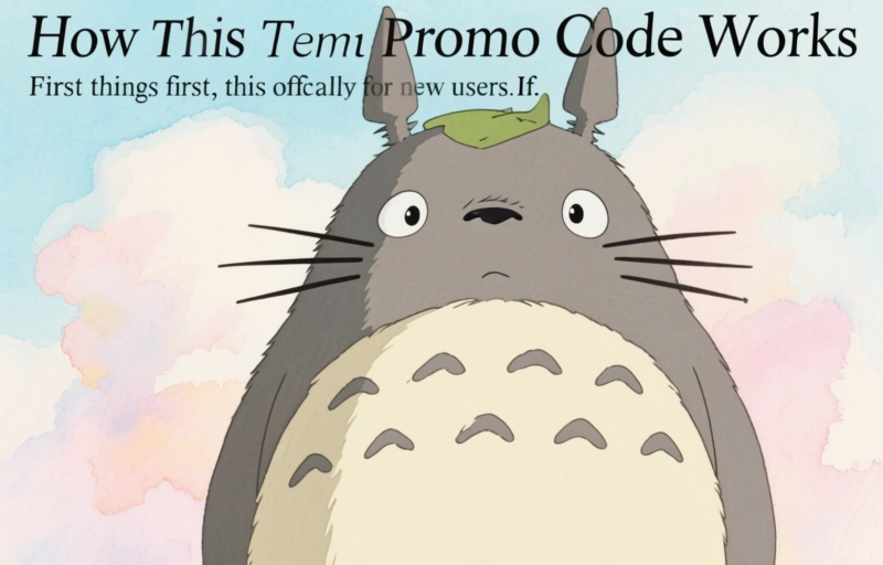 Visual representation of Temu 70% Off Promo Code for First-Time US Shoppers