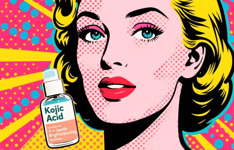 Kojic Acid for Sensitive Skin: A Gentle Brightening Solution