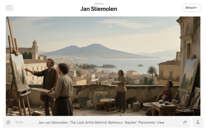 Jan van Stinemolen: The Lost Artist Behind Naples' Panoramic View