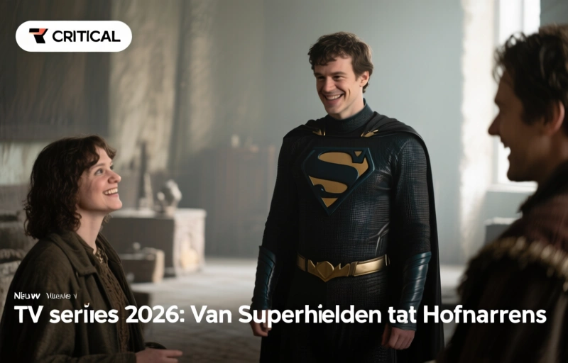 Nieuwe TV-series 2026: Van Superhelden tot Hofnarren