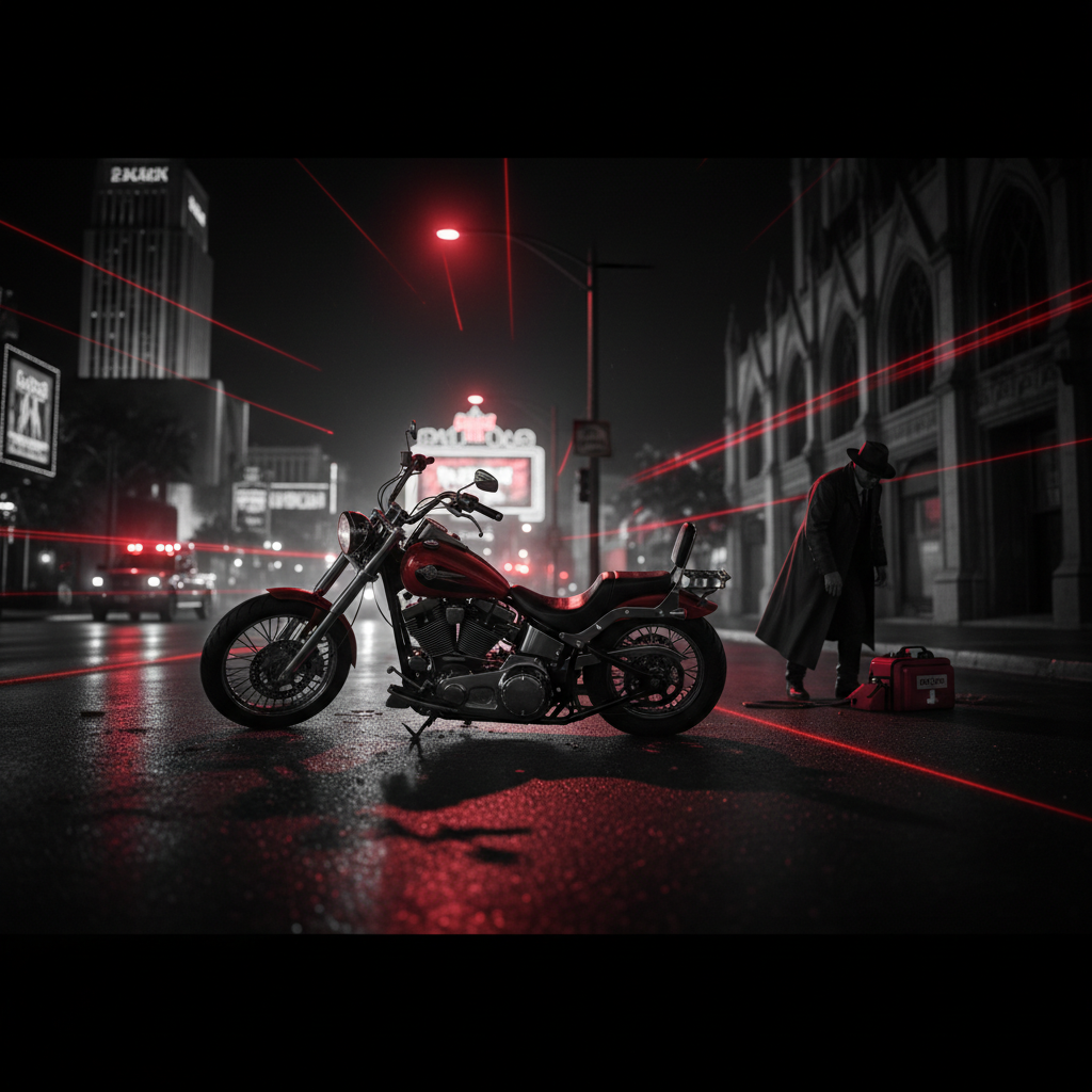 Motorradfahrer nach Unfall in Las Vegas in kritischem Zustand