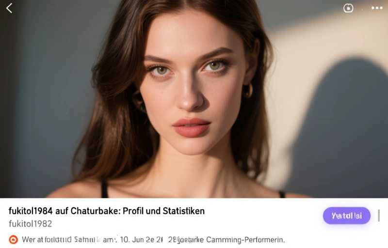 Visuelle Darstellung von fukitol1984 auf Chaturbate