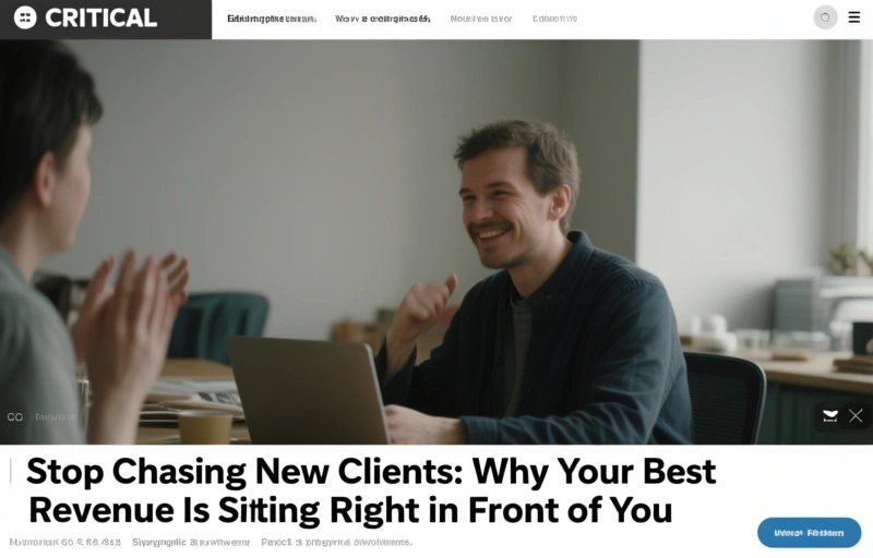 Stop Chasing New Clients: Why Your Best Revenue Is Sitting Right in Front of You