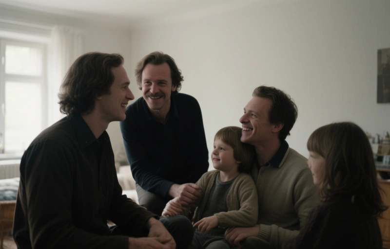 Eddie Patrick und Jacob King: Ein intimer Moment bei Family Dick