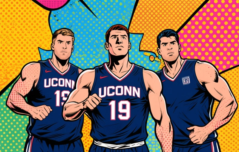 Visual representation of Illinois Eyes Final Four Upset Against UConn