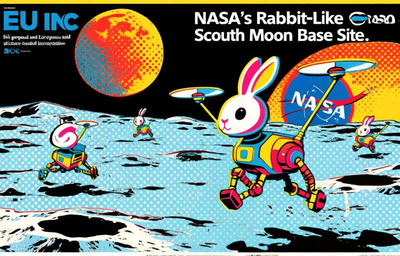 NASA's Rabbit-Like Drones to Scout Moon Base Site