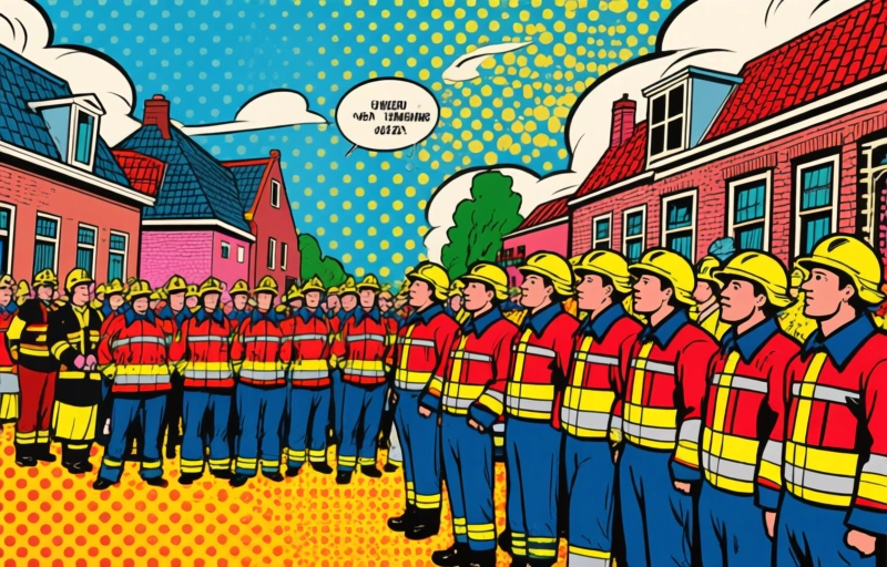 Visuele weergave van Superhelden van Wijk