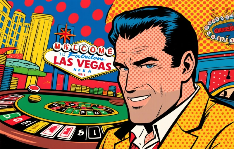 Visuaalinen esitys aiheesta Oscar Isaac Netflixin uuden Vegas-sarjan tähtenä