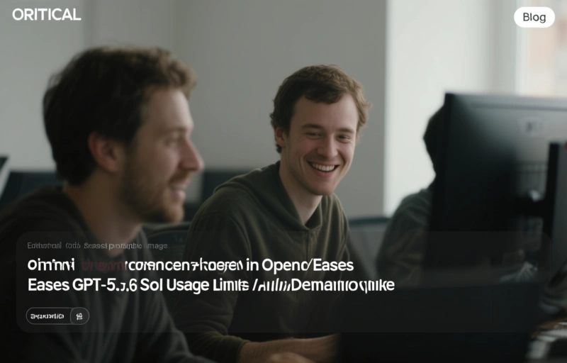 OpenAI Eases GPT-5.6 Sol Usage Limits After Demand Spike
