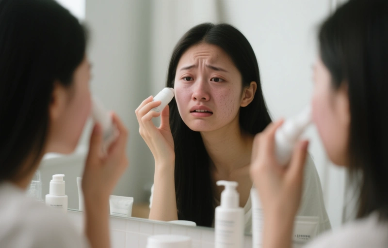 Teens Face Skin Issues from Overusing Skincare Products
