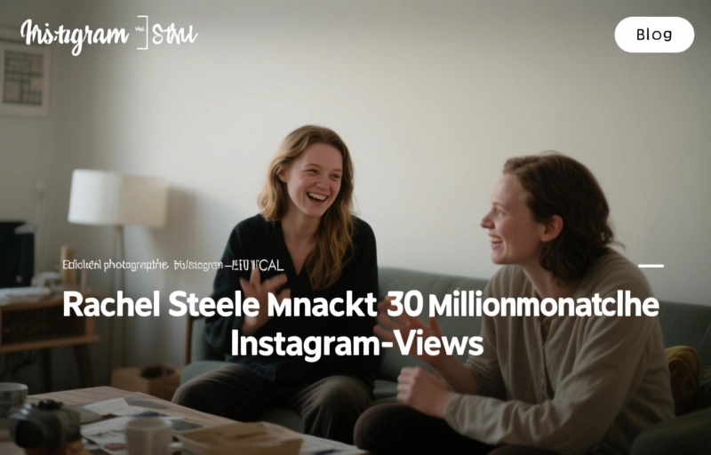 Rachel Steele knackt 30 Millionen monatliche Instagram-Views