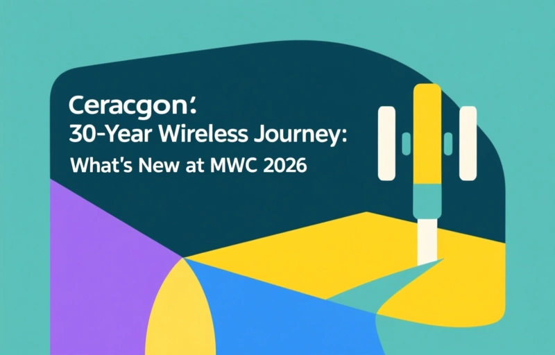 Ceragon's 30-Year Wireless Journey: What's New at MWC 2026