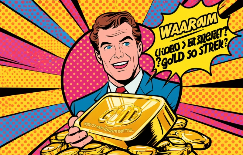 Visuele weergave van Goudprijs stijgt 2% voor Amerikaanse banencijfers