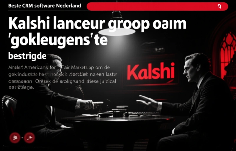 Kalshi lanceert groep om 'gokleugens' te bestrijden
