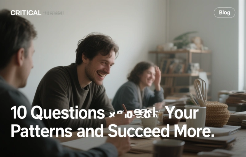 10 Questions to Break Your Patterns and Succeed More