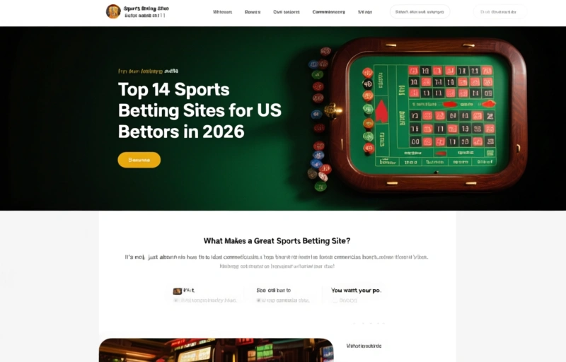 Visual representation of Top 14 Sports Betting Sites for US Bettors in 2026