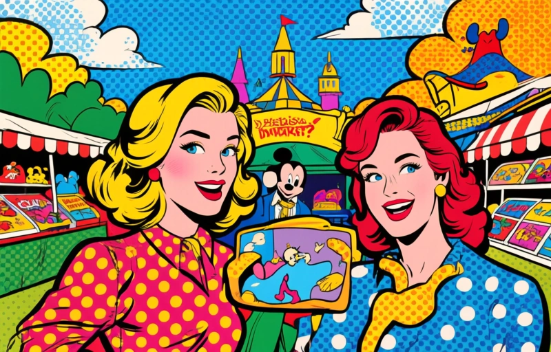 Visuele weergave van Gratis Fantasia Disneymarkt Vught