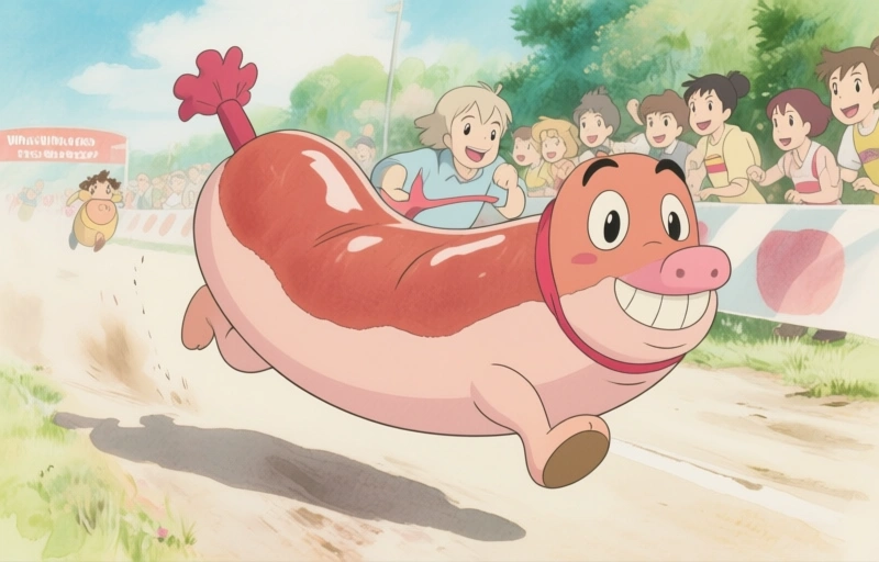 Visual representation of Oscar Mayer's Wienie 500