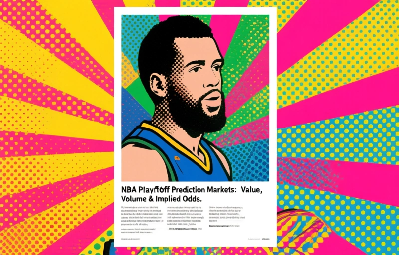 NBA Playoff Prediction Markets: Value, Volume & Implied Odds