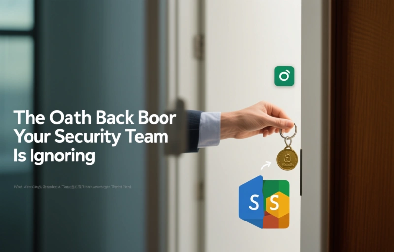Visual representation of The OAuth Back Door Your Security Team Is Ignoring