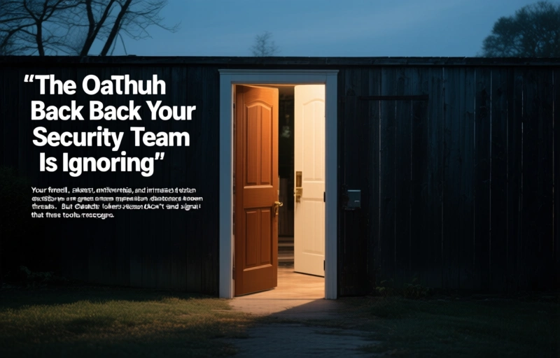 Visual representation of The OAuth Back Door Your Security Team Is Ignoring