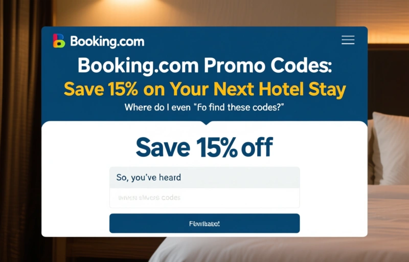 Visual representation of Booking.com Promo Codes