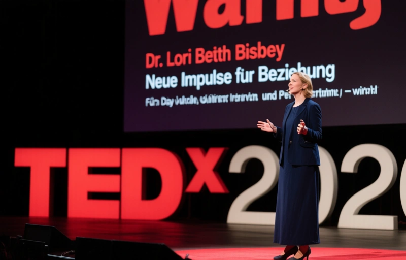Visuelle Darstellung von Dr. Lori Beth Bisbey bei TED 2026
