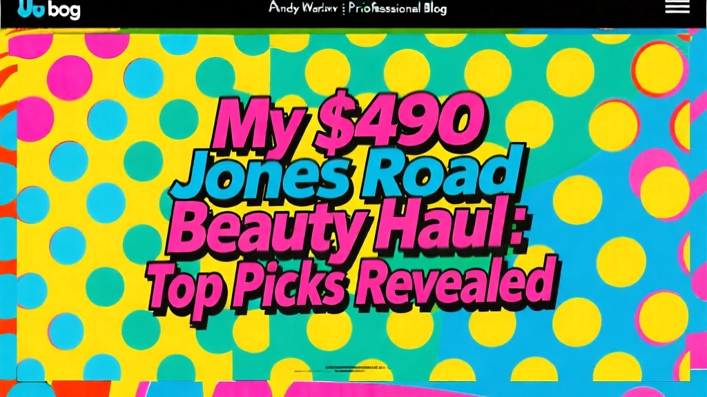 My $490 Jones Road Beauty Haul: Top Picks Revealed