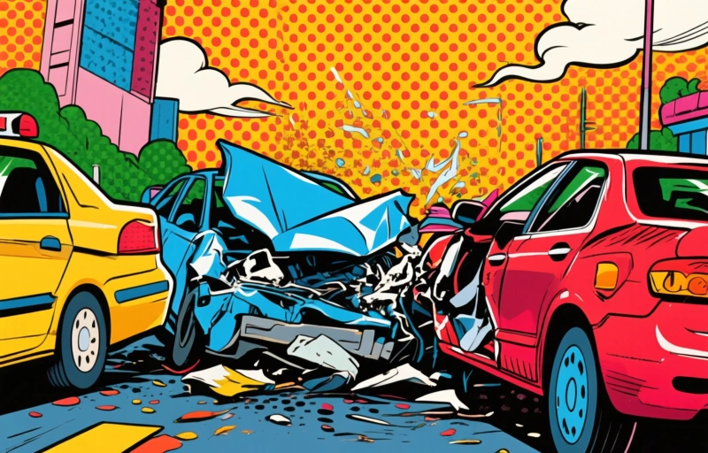 Representaci贸n visual de Accidente en Las Vegas