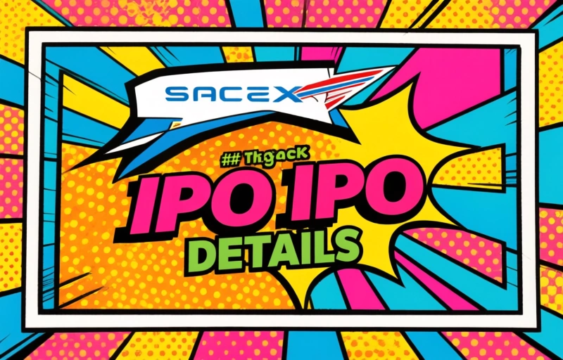 Visual representation of SpaceX IPO Plans