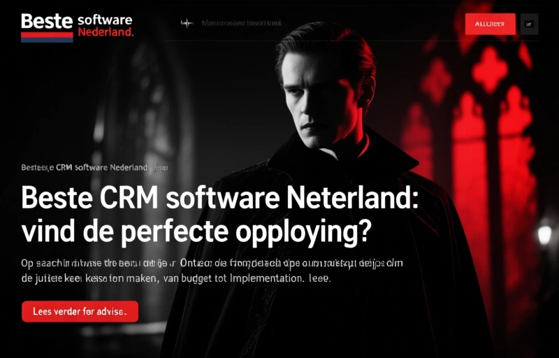Beste CRM software Nederland: vind de perfecte oplossing