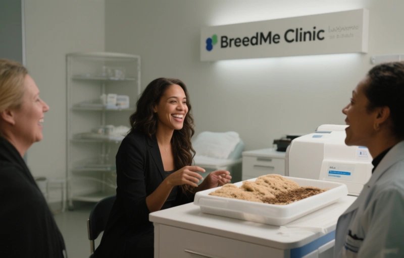 Laynee James Debuts at BreedMe Clinic