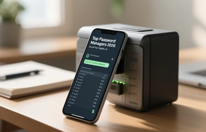 Visual representation of Top Password Managers for 2026