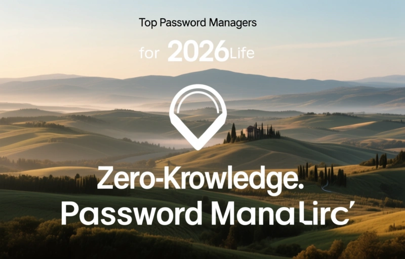 Visual representation of Top Password Managers for 2026