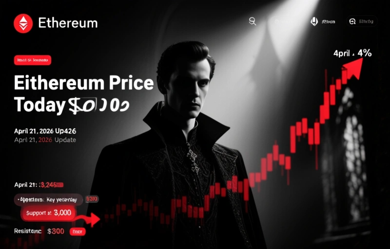 Ethereum Price Today: April 21, 2026 Update