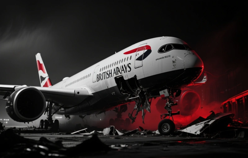 Инцидент в Лас-Вегасе: у Airbus A350 British Airways оторвалось шасси