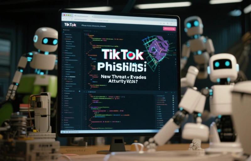 Visual representation of TikTok Business Phishing