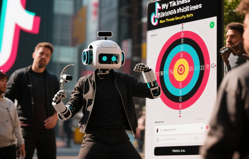 Visual representation of TikTok Business Phishing