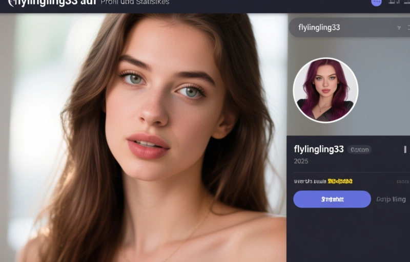 Visuelle Darstellung von flylingling33 auf StripChat