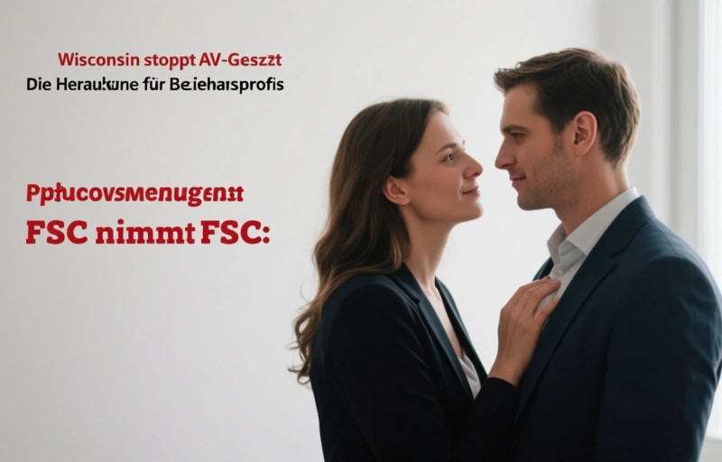 Visuelle Darstellung von Wisconsin stoppt AV-Gesetz