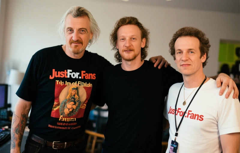 Visuelle Darstellung von JustFor.fans und Tom of Finland Foundation