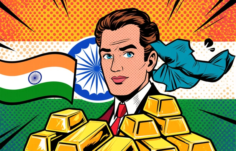Visuele weergave van Waarom hogere goudtarieven in India een positief signaal kunnen zijn