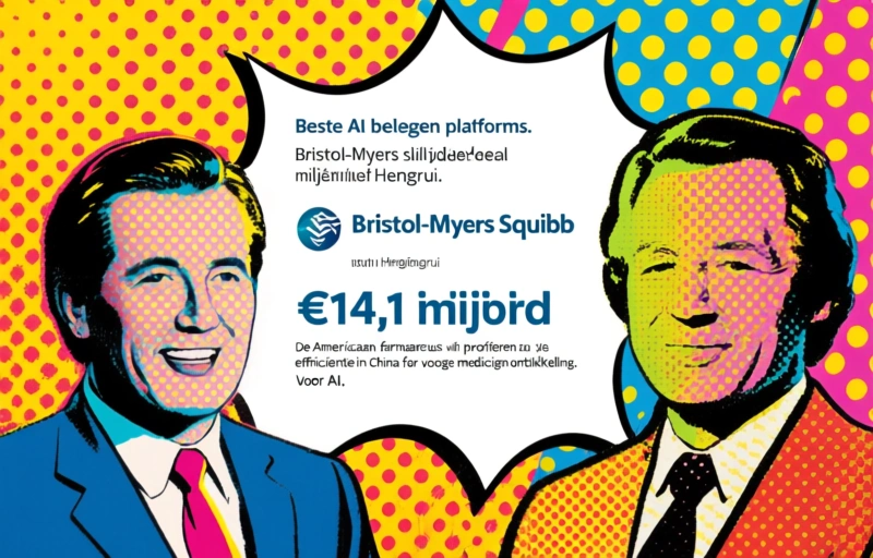 Bristol-Myers sluit miljardendeal met Hengrui