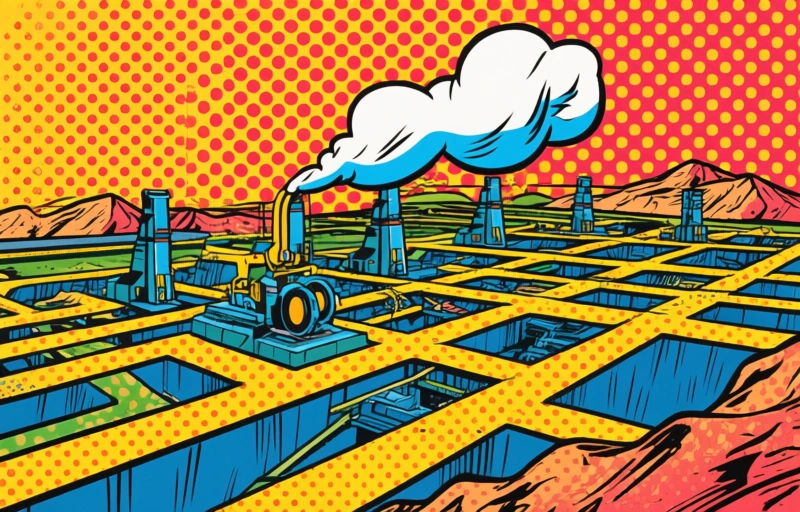 Visuele weergave van Crypto-mining stabiliseert energienet, Paradigm reageert op beleid