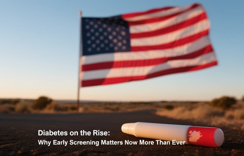 Visual representation of Diabetes on the Rise