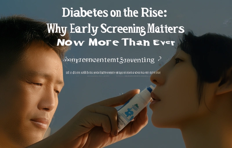 Visual representation of Diabetes on the Rise