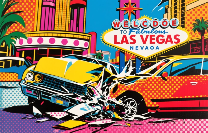 Uusi video: Auto törmäsi Las Vegasin keskustakasinoon