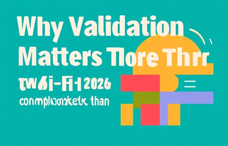 Visual representation of Skipping Wi-Fi Validation? A Costly Mistake, Says Ookla